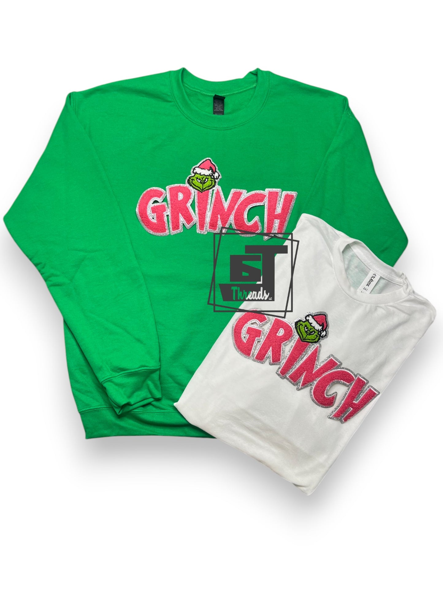 Pink Chenille Grinch