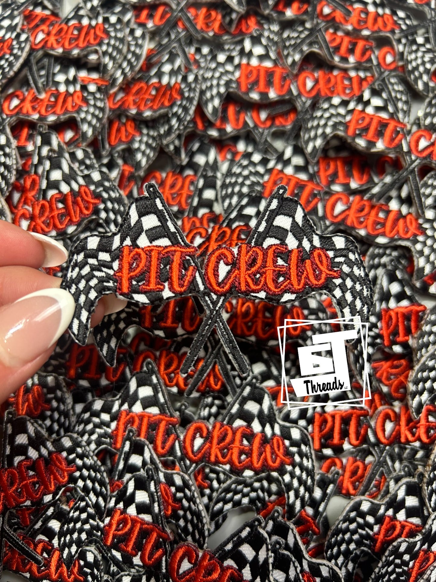 Pit Crew....Cap Patches