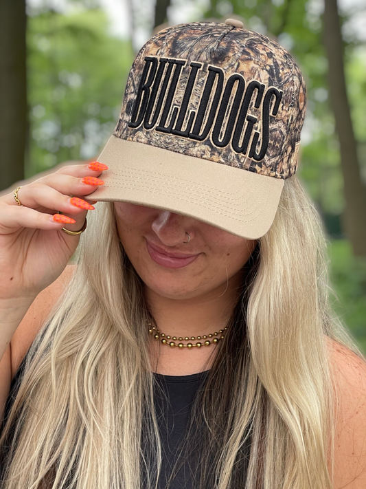 Camo Bulldogs Cap
