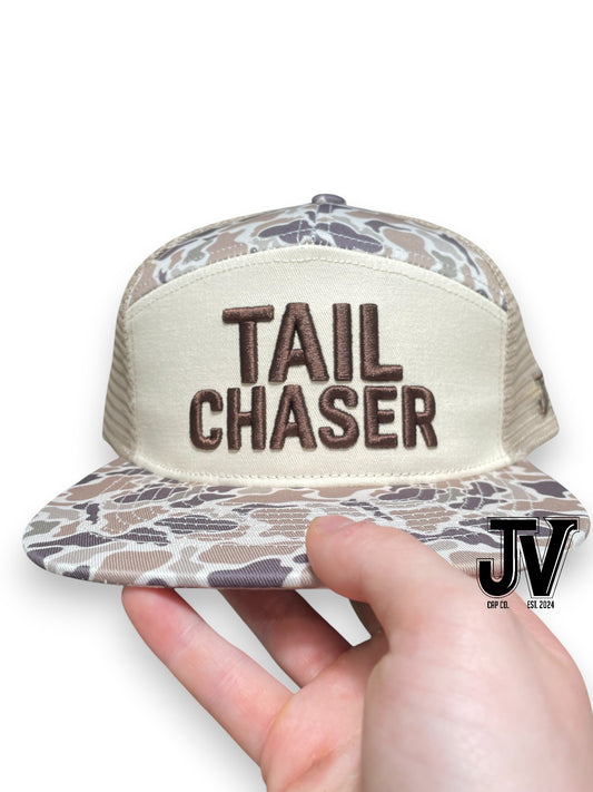 Dark Brown Tail Chaser Camo Cap