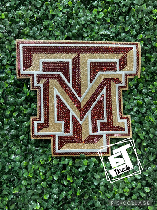 Maroon and Gold TM...Patches Only