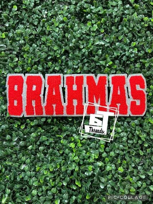 Red Block Brahmas...Patches Only