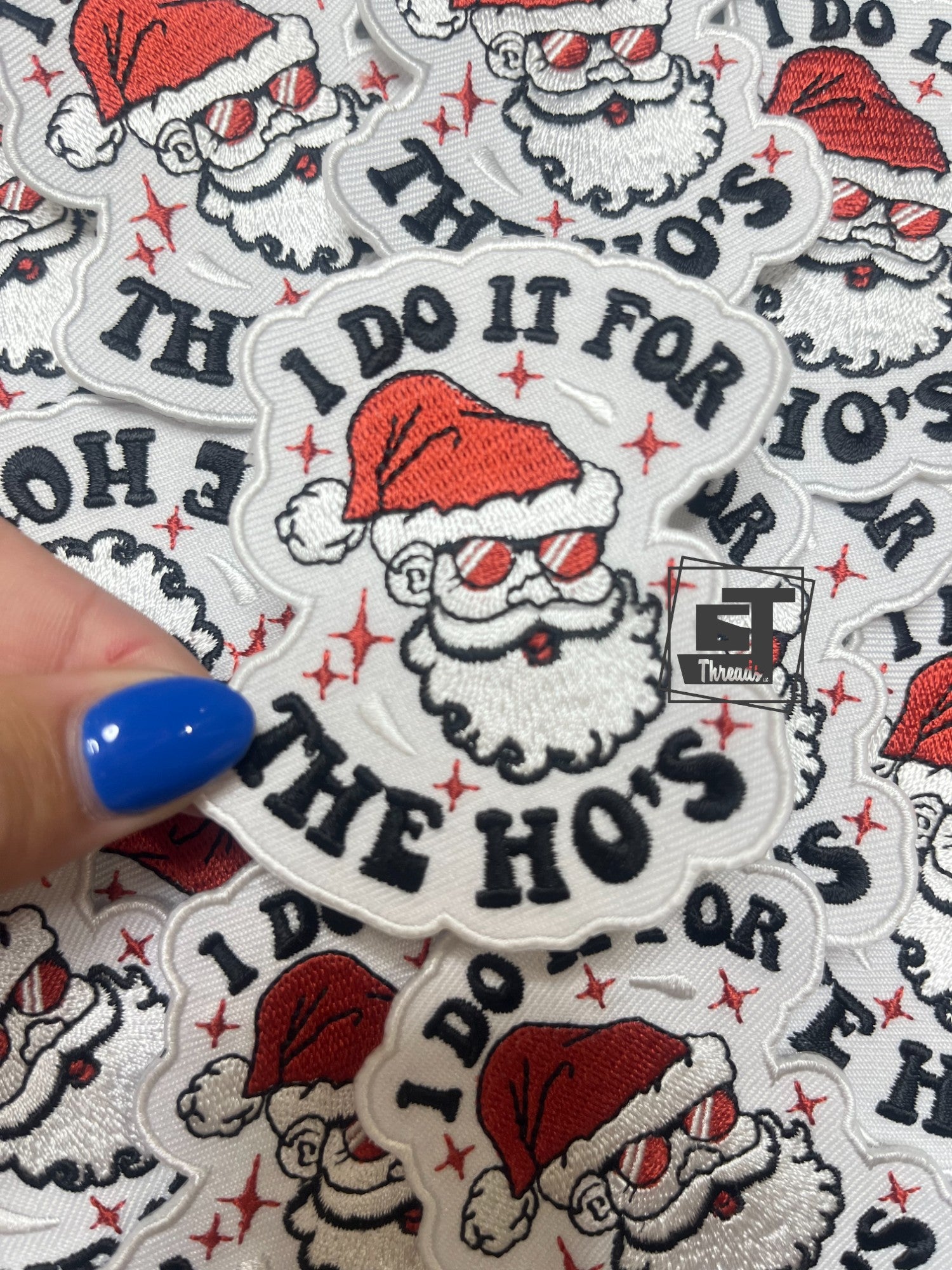 I Do It For The Ho's cap patch
