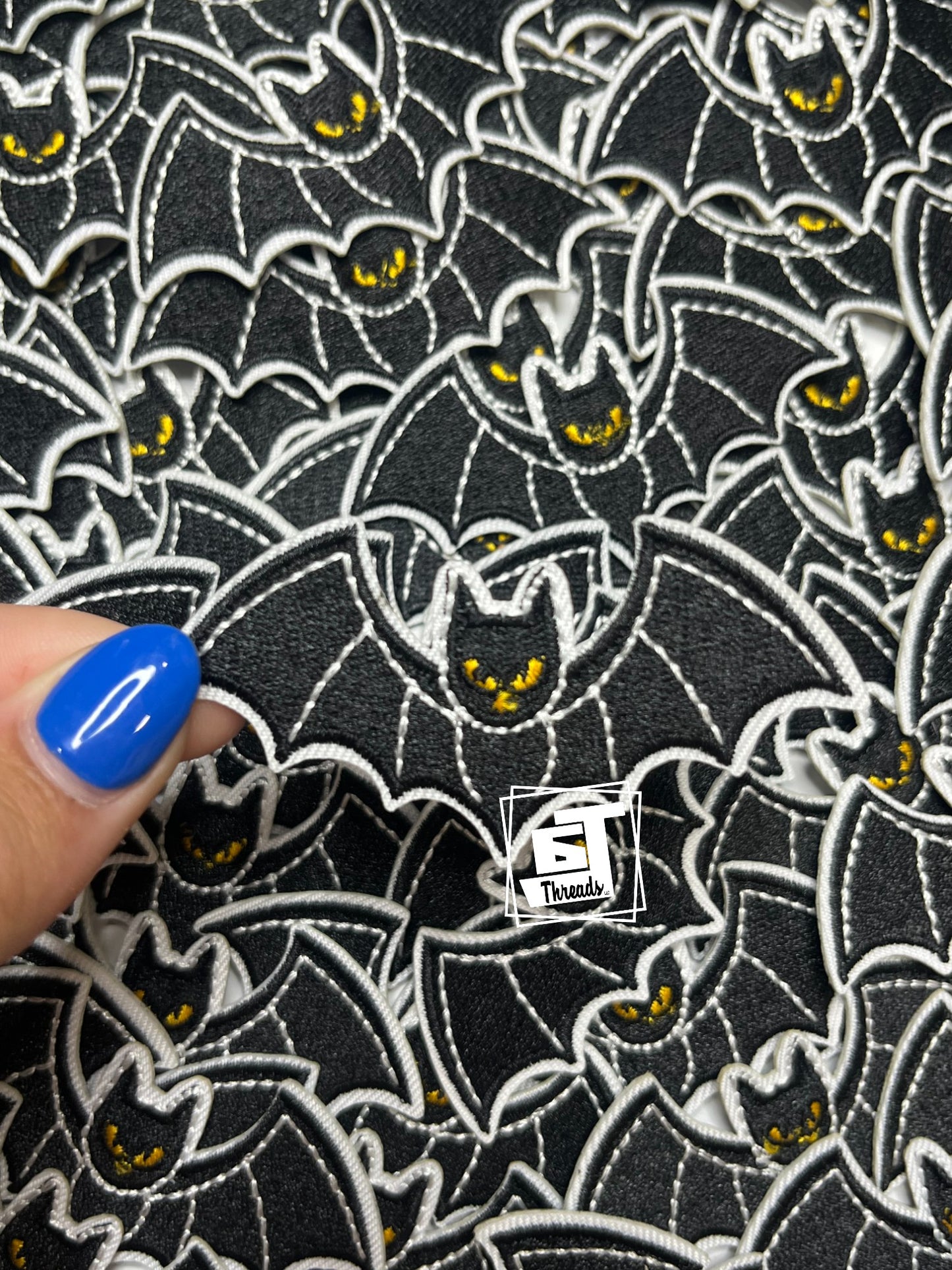 Spooky Black Bat