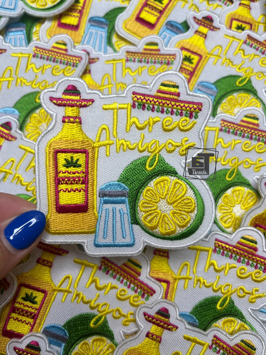 Three Amigos cap patch