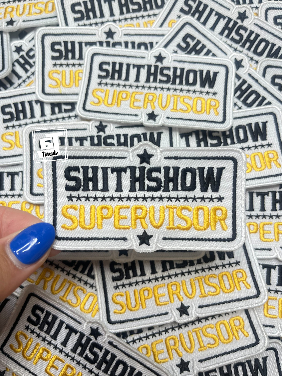 Shitshow Patch Shitshow Supervisor cap patch