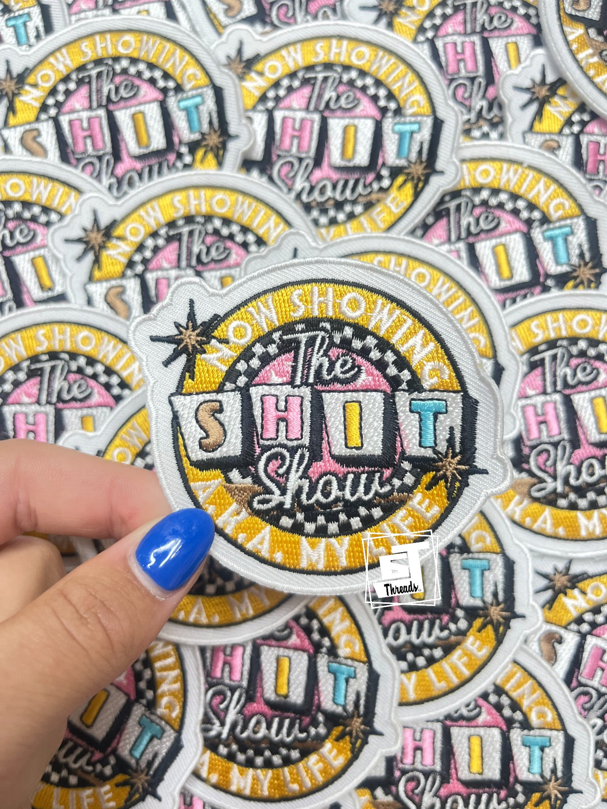Shitshow Patch Welcome to the Shit Show cap patch