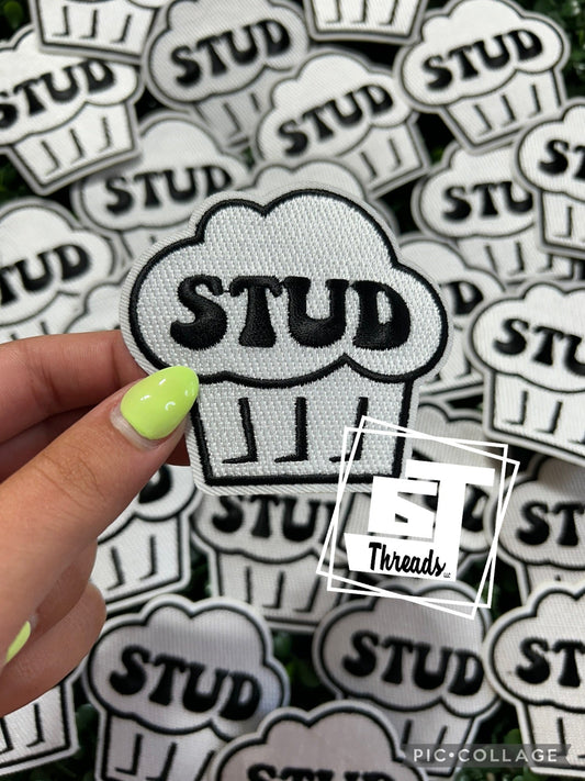 stud muffin cap patch