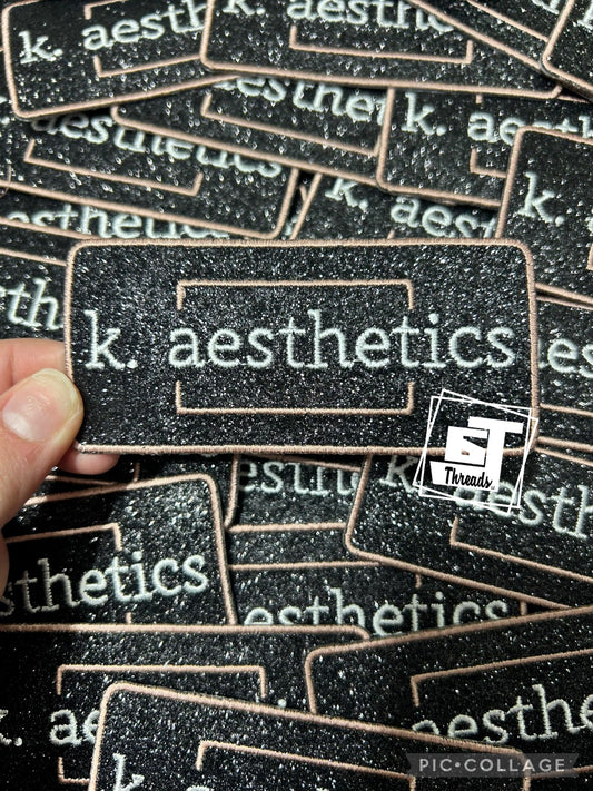 K. Aesthetics rectangle cap patch 