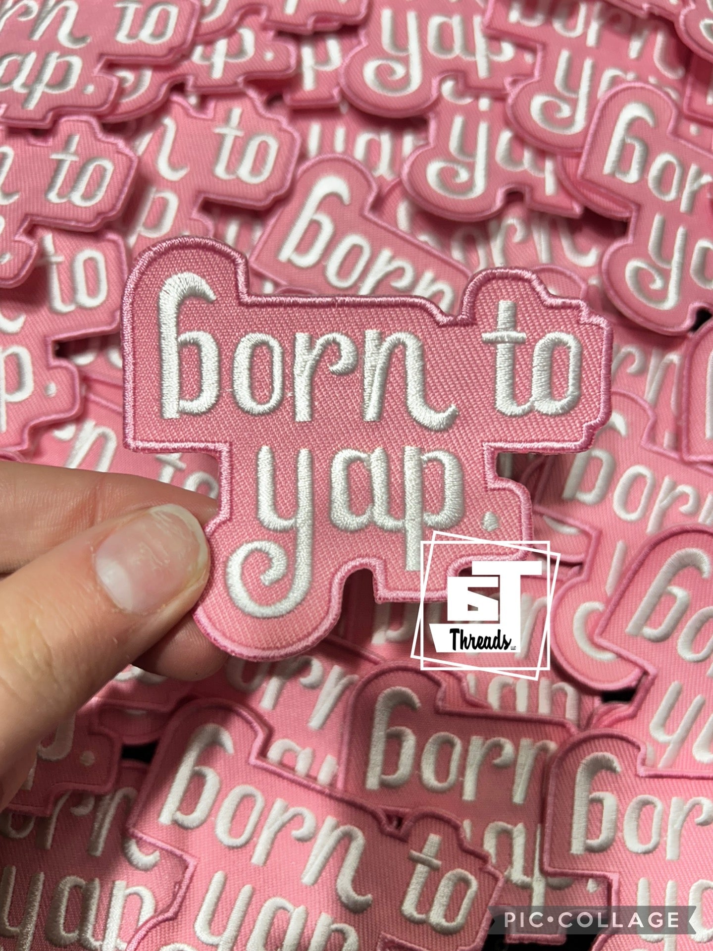 Born to yap cap patch 