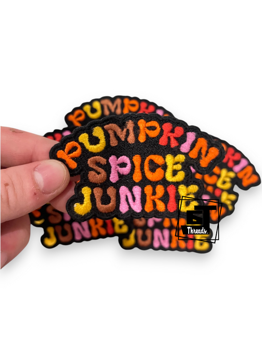 multicolored pumpkin spice junkie