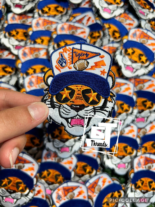 Blue Star Sunglasses Spirit Tiger cap patch
