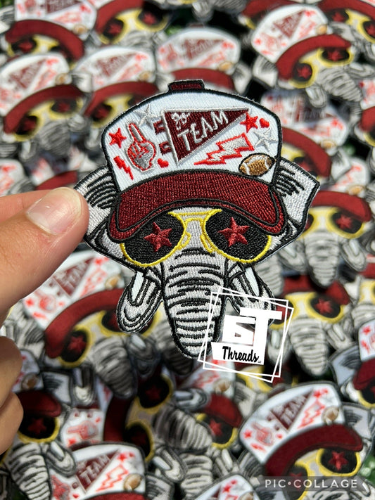 Star Sunglasses Spirit Elephant cap patch