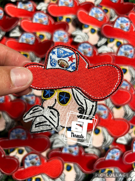 Star Sunglasses Spirit Rebel/Patriot cap patch