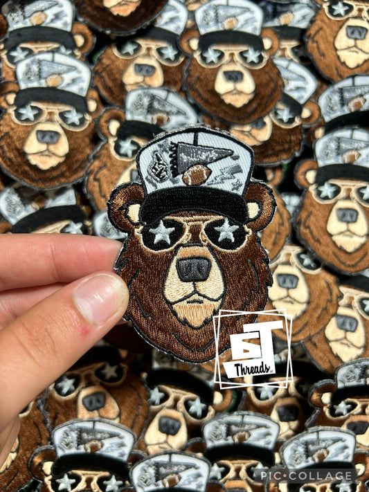 Star Sunglasses Spirit Bear cap patch