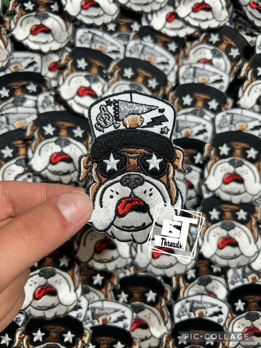 Star Sunglasses Spirit Bulldog cap patch