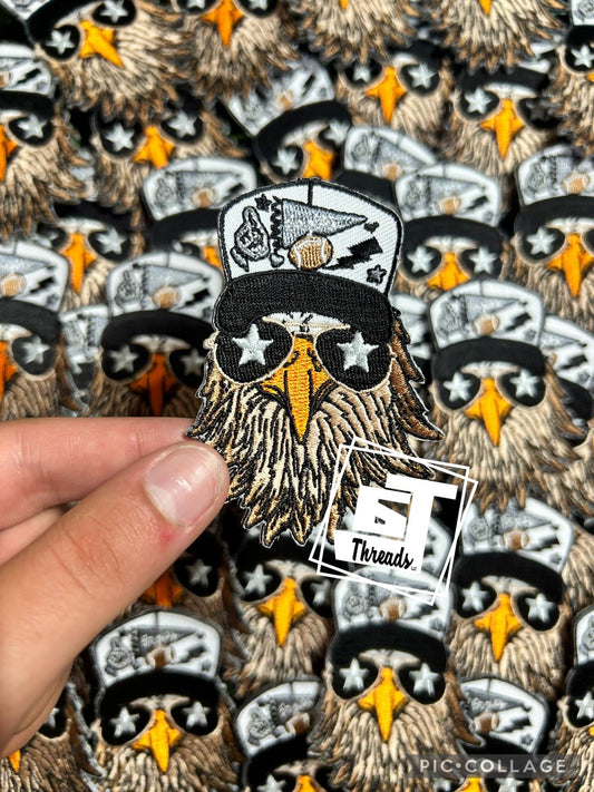 Star Sunglasses Spirit Eagles cap patch