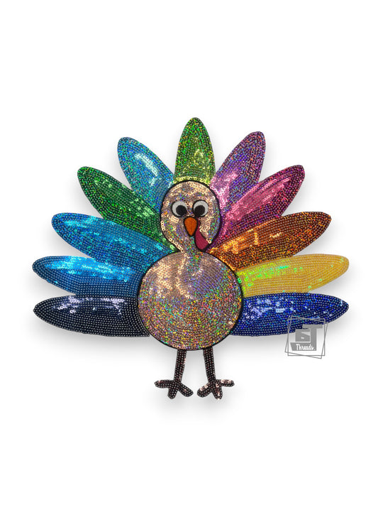 Sequin Turkey....Patches Only