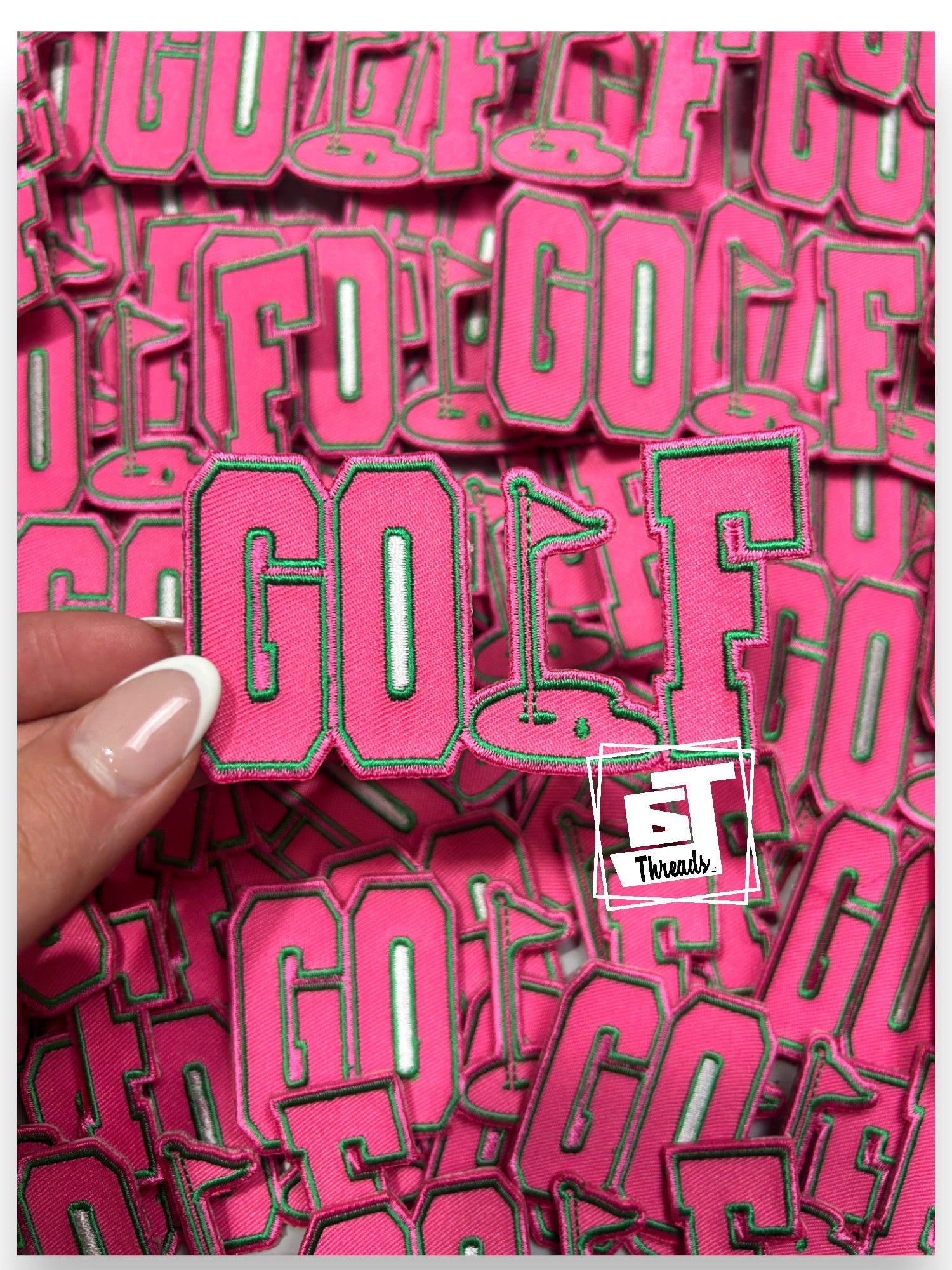 Golf cap patch