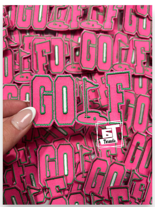 Golf cap patch