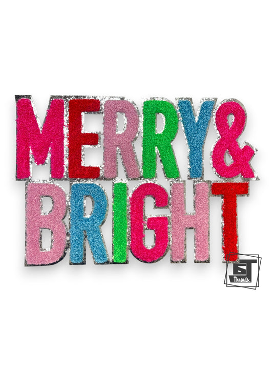 Colorful Chenille Merry & Bright