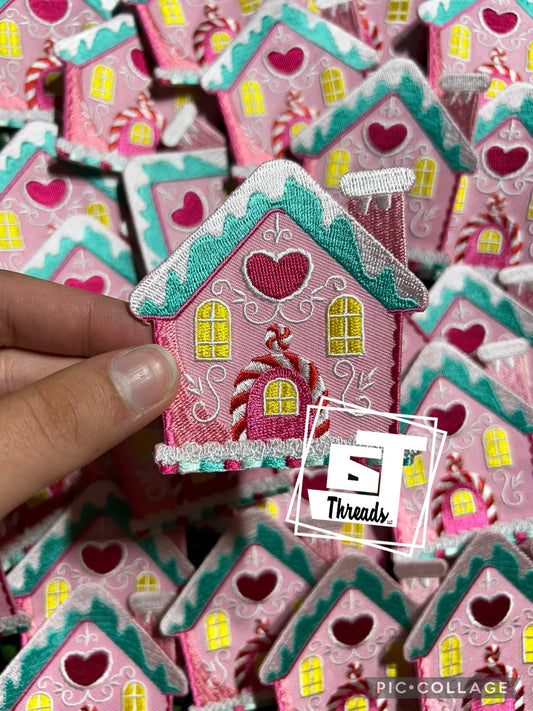 Gingerbread House cap patch