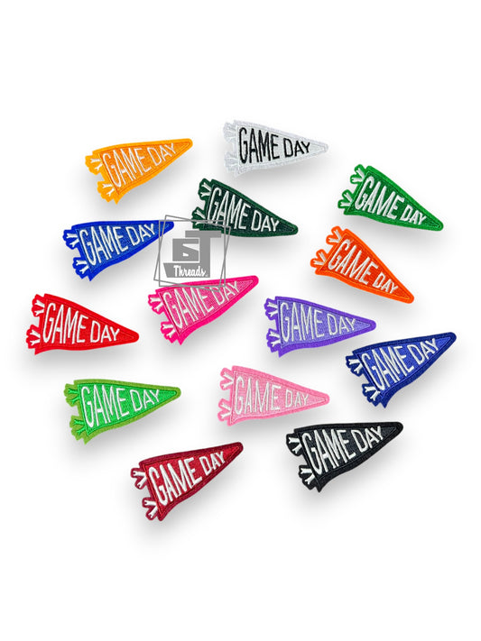 Game Day Pennants....Cap Patches