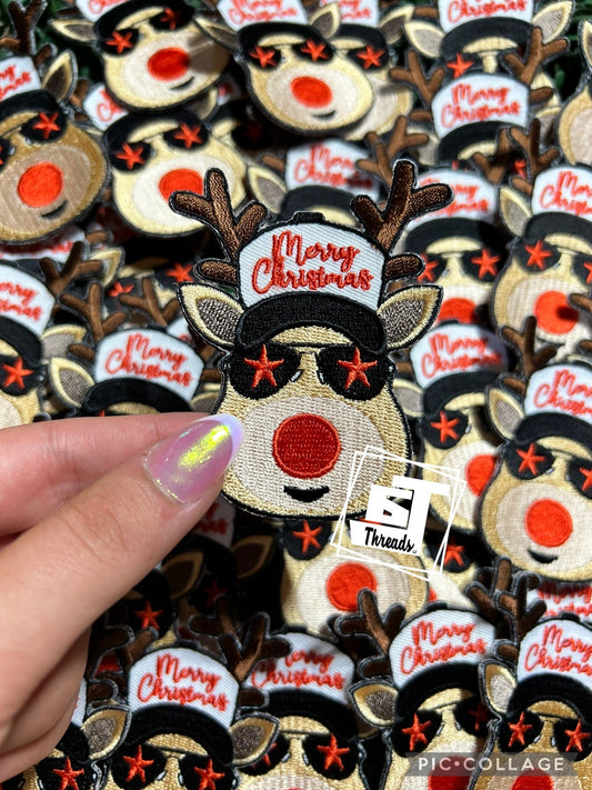 Trucker Cap Reindeer cap patch