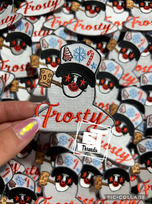trucker cap frosty cap patch