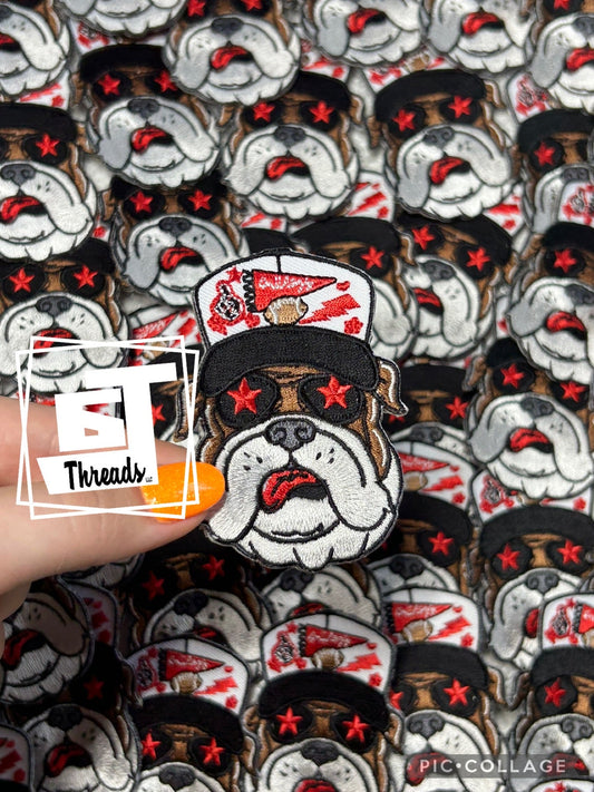 Red Star Sunglasses Spirit Bulldog cap patch