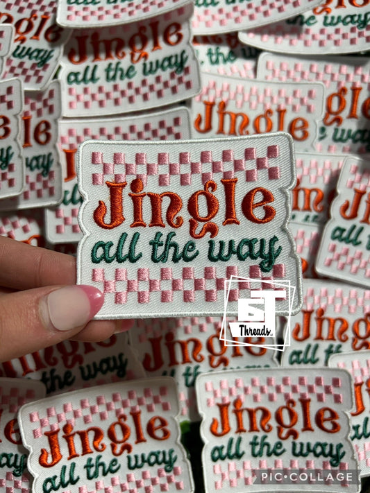 Jingle all the Way cap patch